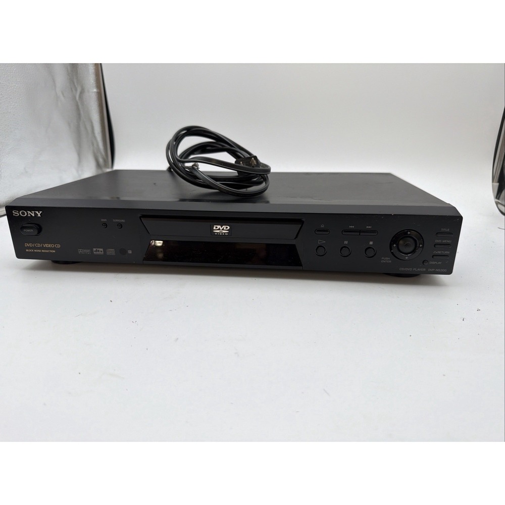 Sony DVP-NS300 DVD CD Player Dolby Digital DTS Tested Works